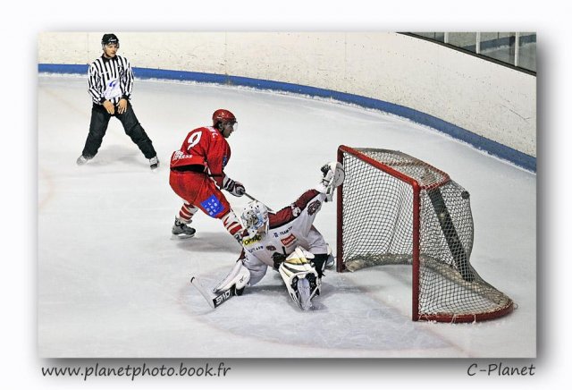 Photo hockey match Valence - Bordeaux le 17/10/2009