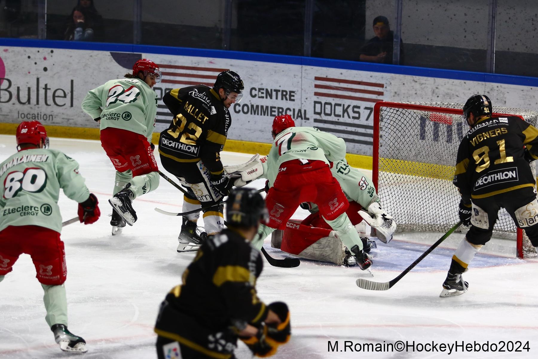 Rouen 7 - 2 Cergy-Pontoise