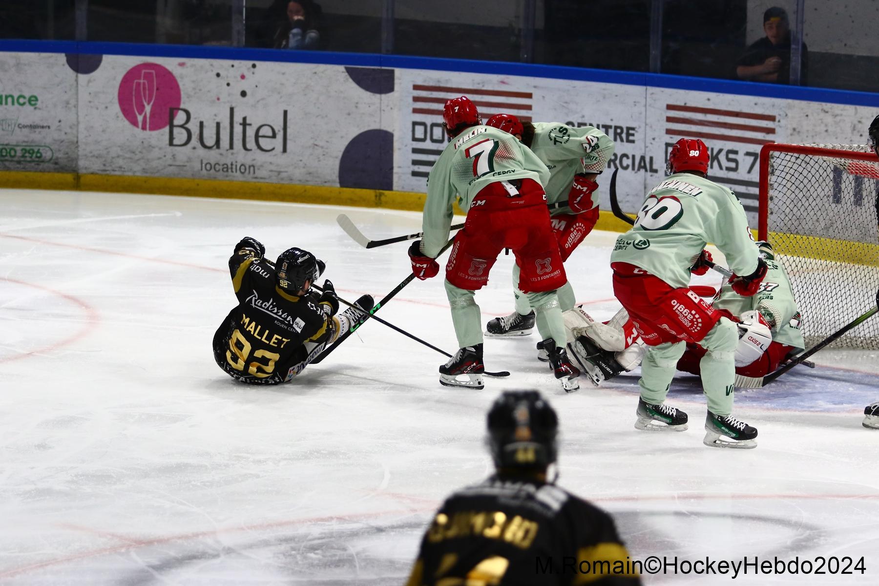 Rouen 7 - 2 Cergy-Pontoise