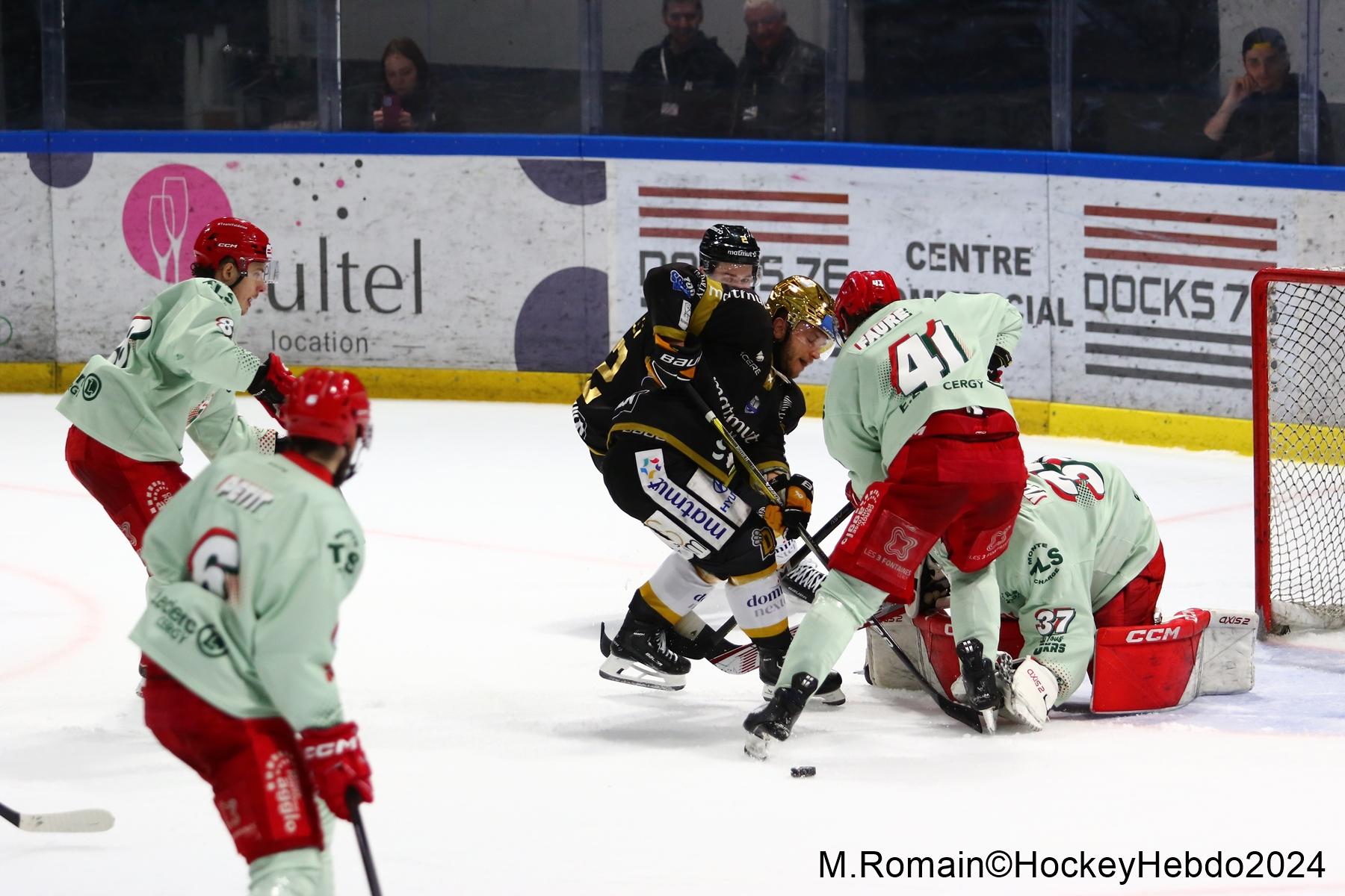 Rouen 7 - 2 Cergy-Pontoise