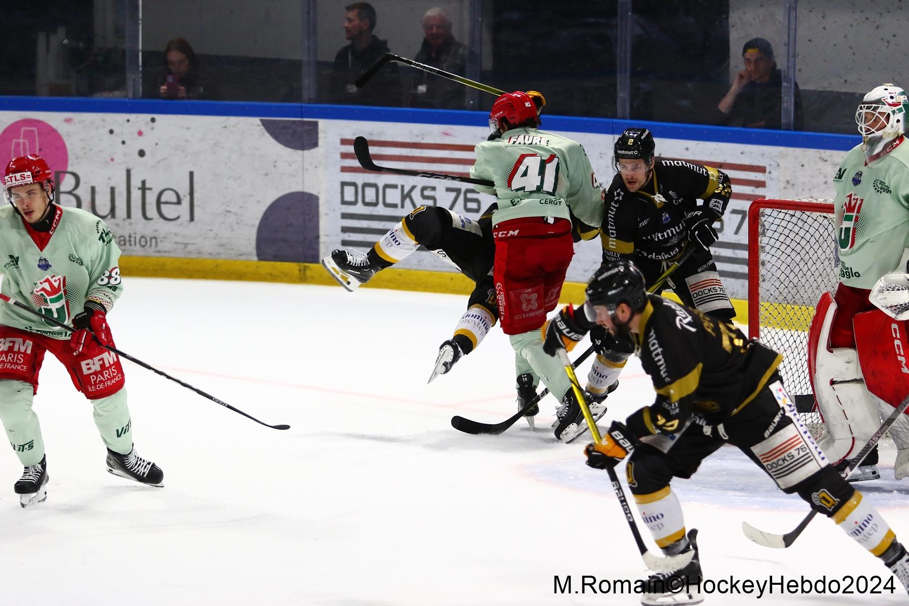 Rouen 7 - 2 Cergy-Pontoise