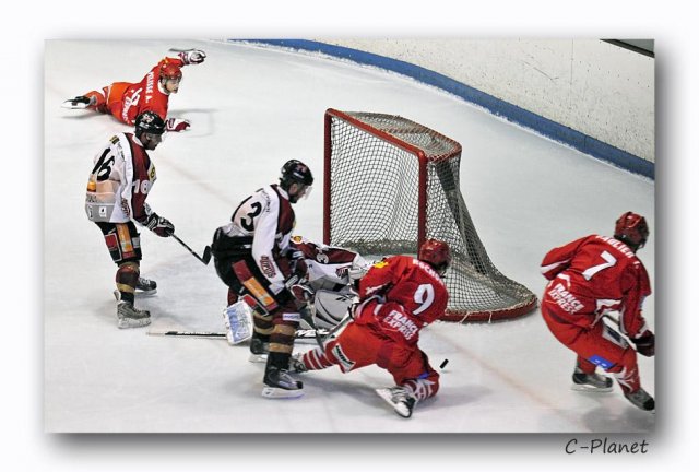 Photo hockey match Valence - Bordeaux le 17/10/2009