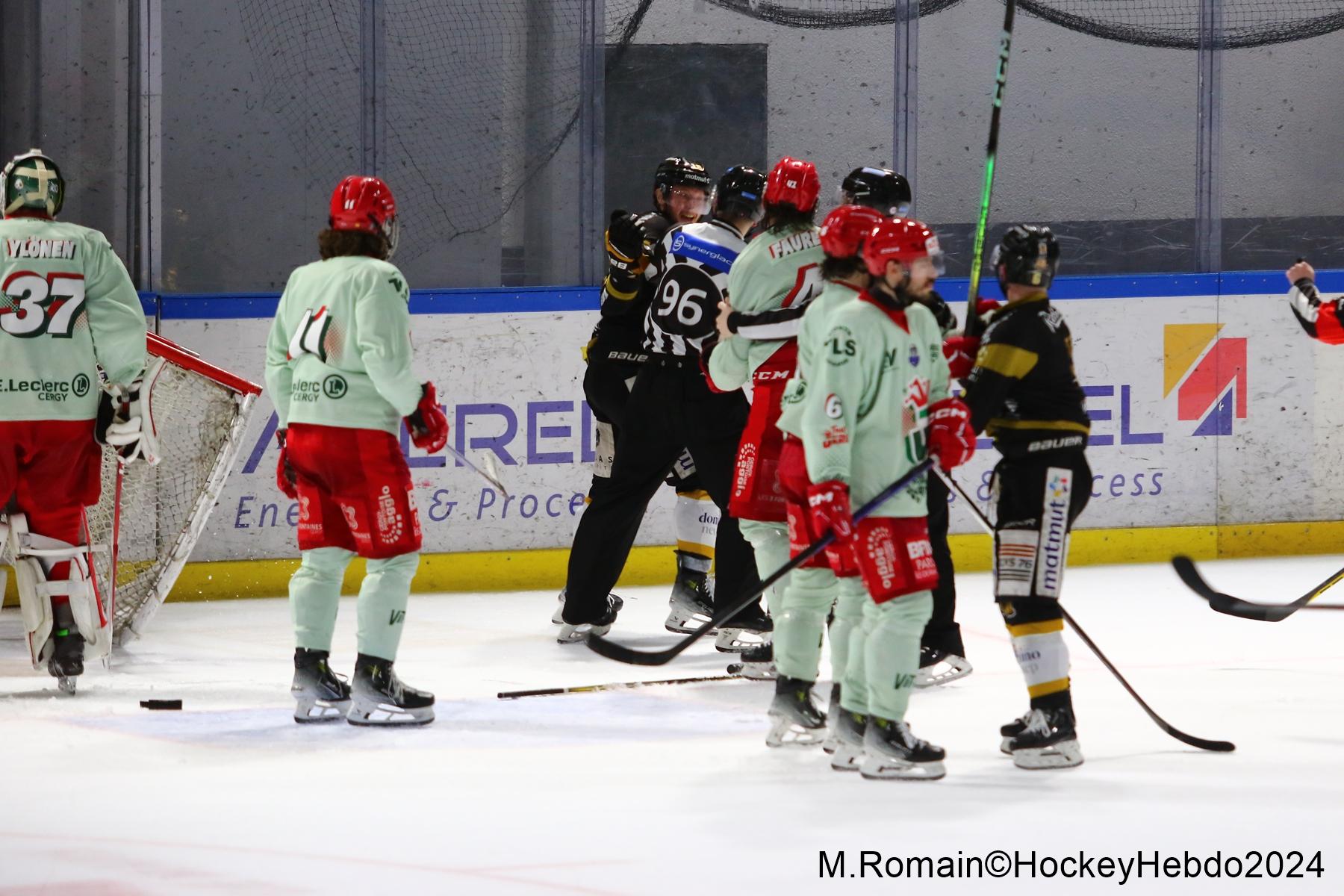 Rouen 7 - 2 Cergy-Pontoise