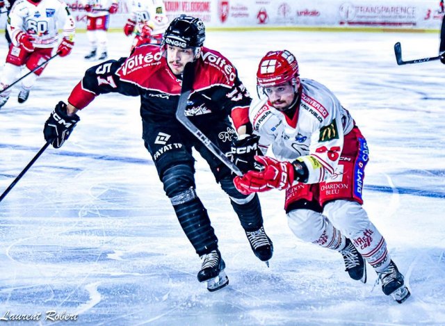 Photo hockey match Bordeaux - Grenoble  le 23/03/2024