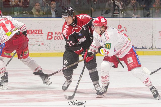 Photo hockey match Bordeaux - Grenoble  le 23/03/2024