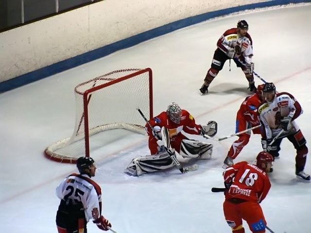 Photo hockey match Valence - Bordeaux le 17/10/2009