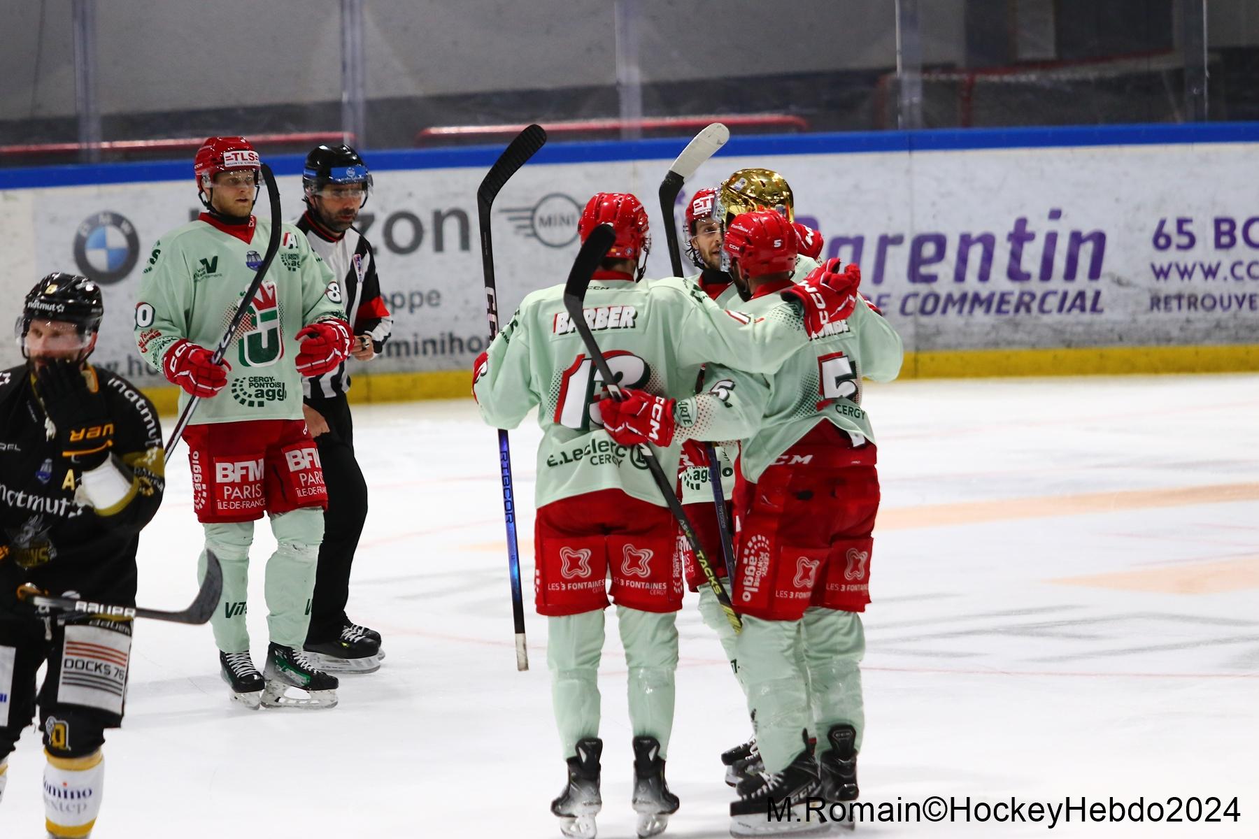 Rouen 5 - 2 Cergy-Pontoise