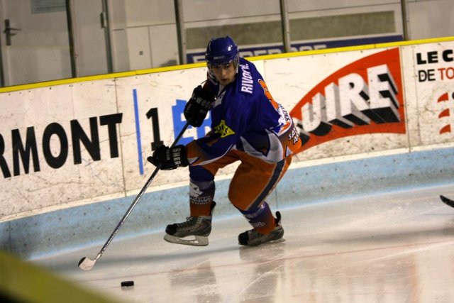 Photo hockey match Clermont-Ferrand - Courchevel-Méribel-Pralognan le 17/10/2009