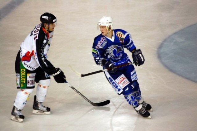 Photo hockey match Reims - Caen  le 17/10/2009