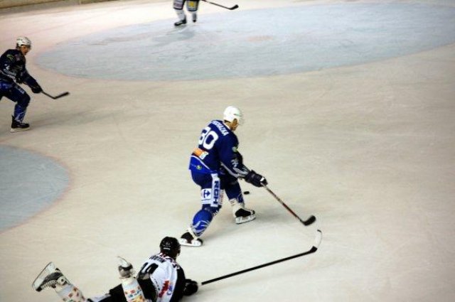 Photo hockey match Reims - Caen  le 17/10/2009