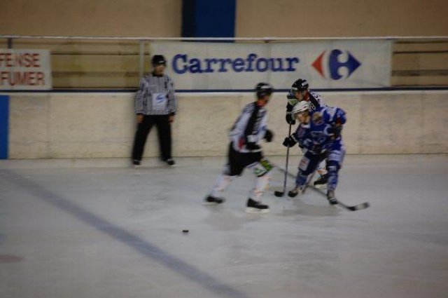 Photo hockey match Reims - Caen  le 17/10/2009