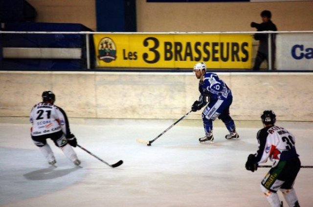 Photo hockey match Reims - Caen  le 17/10/2009
