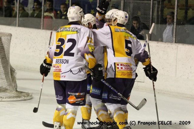 Photo hockey match Gap  - Chamonix  le 17/10/2009