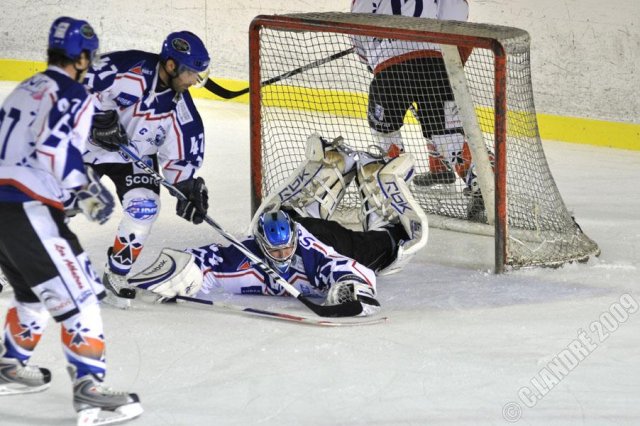 Photo hockey match Courbevoie  - Brest  le 17/10/2009