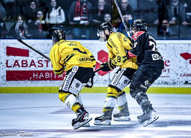 Photo hockey match Bordeaux - Rouen le 10/04/2024