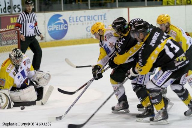 Photo hockey match Rouen - Strasbourg  le 17/10/2009