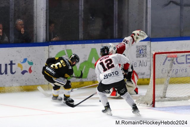 Photo hockey match Rouen - Bordeaux le 13/04/2024