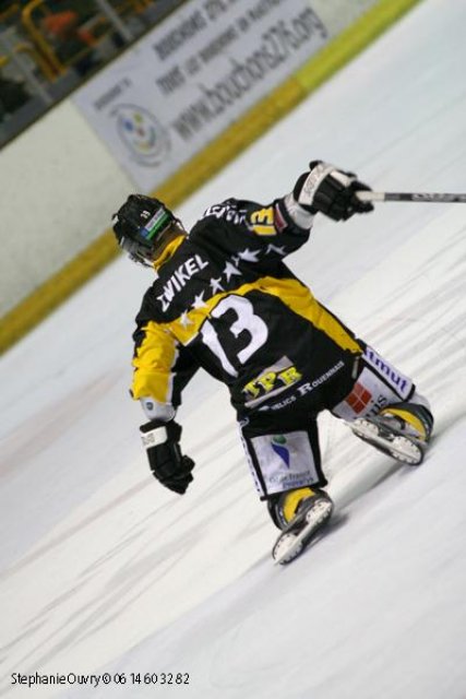 Photo hockey match Rouen - Strasbourg  le 17/10/2009