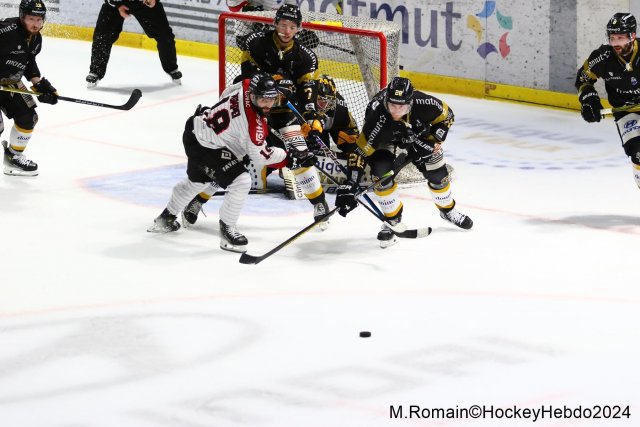 Photo hockey match Rouen - Bordeaux le 13/04/2024