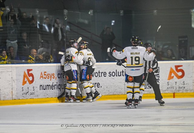 Photo hockey match Nantes - Chambéry le 13/04/2024
