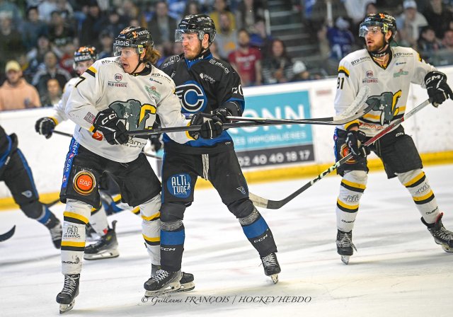 Photo hockey match Nantes - Chambéry le 13/04/2024