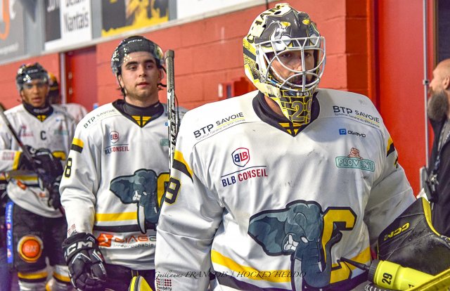 Photo hockey match Nantes - Chambéry le 13/04/2024
