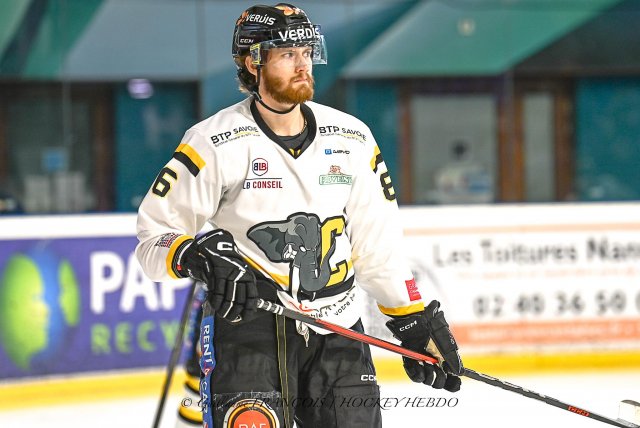 Photo hockey match Nantes - Chambéry le 14/04/2024