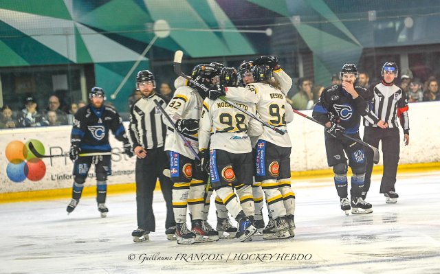 Photo hockey match Nantes - Chambéry le 14/04/2024