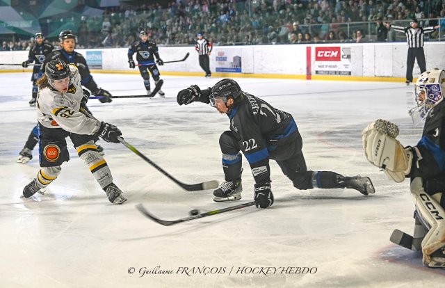 Photo hockey match Nantes - Chambéry le 14/04/2024