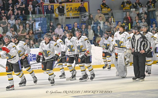 Photo hockey match Nantes - Chambéry le 14/04/2024
