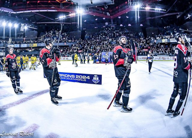 Photo hockey match Bordeaux - Rouen le 15/04/2024
