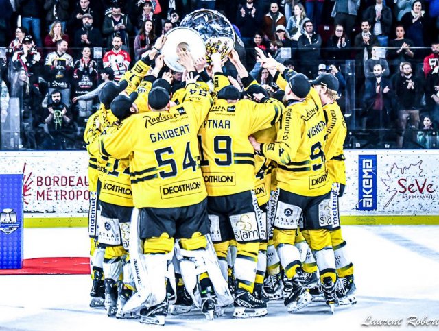 Photo hockey match Bordeaux - Rouen le 15/04/2024