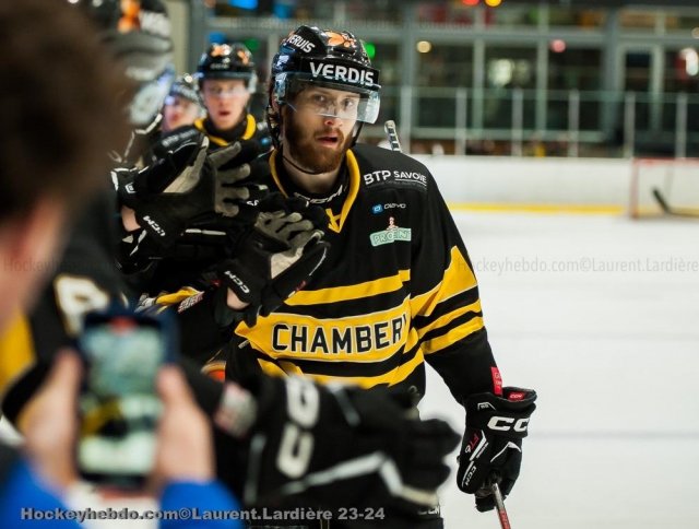 Photo hockey match Chambéry - Nantes le 18/04/2024
