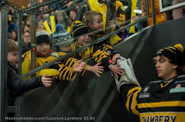 Photo hockey match Chambéry - Nantes le 18/04/2024