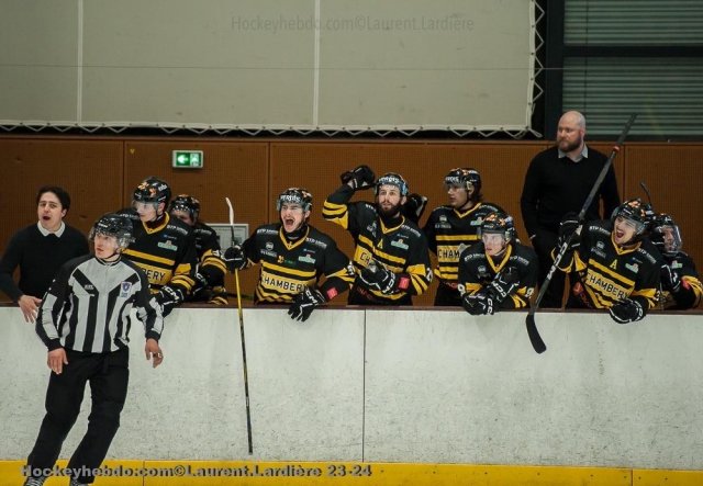 Photo hockey match Chambéry - Nantes le 18/04/2024
