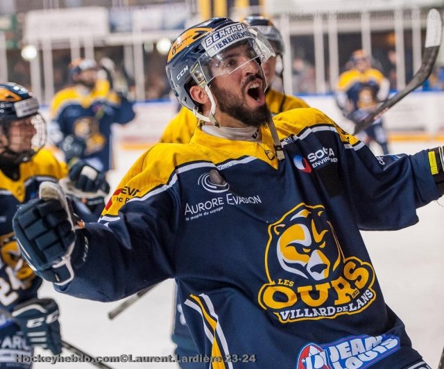 Photo hockey match Villard-de-Lans - Courchevel-Méribel-Pralognan le 20/04/2024