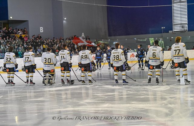 Photo hockey match Nantes - Chambéry le 21/04/2024