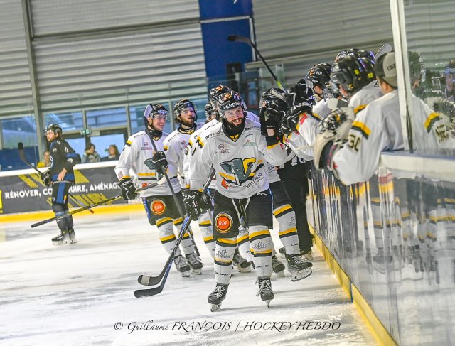 Photo hockey match Nantes - Chambéry le 21/04/2024