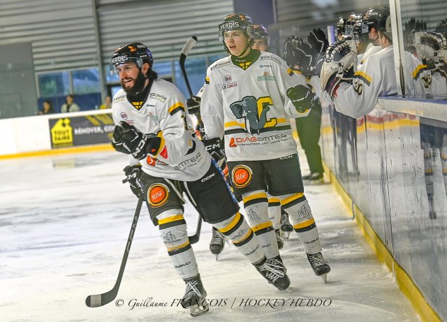 Photo hockey match Nantes - Chambéry le 21/04/2024