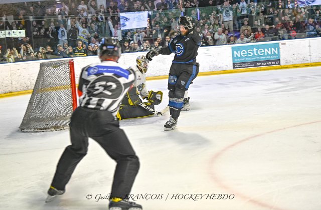 Photo hockey match Nantes - Chambéry le 21/04/2024
