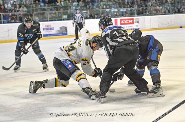 Photo hockey match Nantes - Chambéry le 21/04/2024