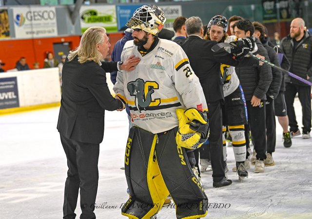 Photo hockey match Nantes - Chambéry le 21/04/2024