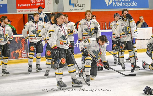 Photo hockey match Nantes - Chambéry le 21/04/2024