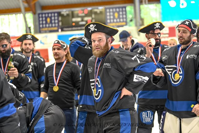 Photo hockey match Nantes - Chambéry le 21/04/2024