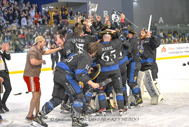 Photo hockey match Nantes - Chambéry le 21/04/2024