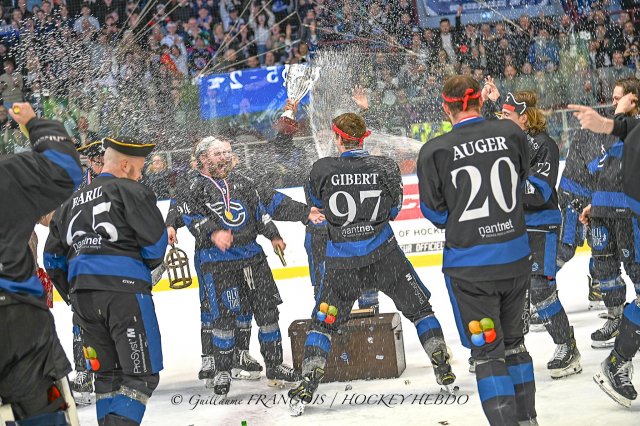 Photo hockey match Nantes - Chambéry le 21/04/2024