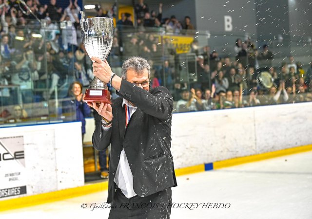 Photo hockey match Nantes - Chambéry le 21/04/2024