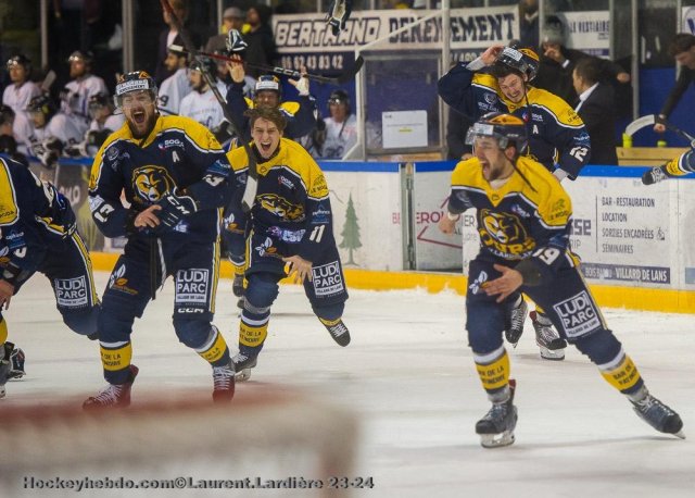 Photo hockey match Villard-de-Lans - Courchevel-Méribel-Pralognan le 21/04/2024