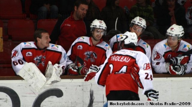 Photo hockey match Briançon  - Avignon le 21/10/2009