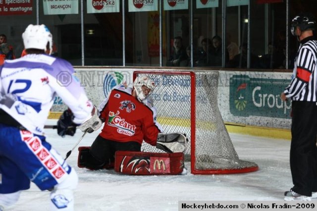 Photo hockey match Briançon  - Avignon le 21/10/2009